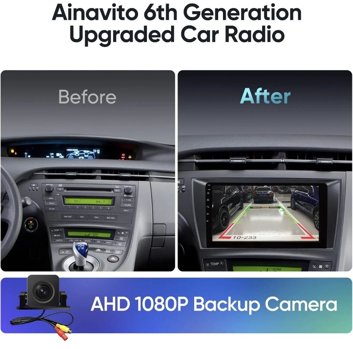 9″ 2+32G 5G WiFi 8 Core 48EQ Air/carplay stereo Android 12/Auto for Toyota