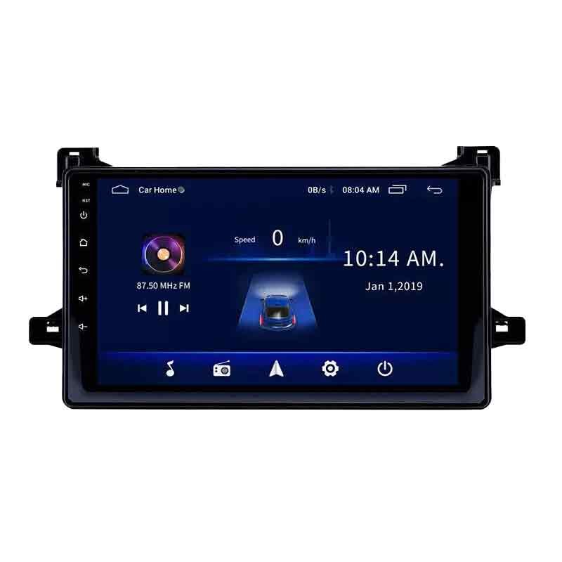 9″ Car Stereo Radio MP5 Touch Screen Bluetooth FM USB For Toyota Prius 16-22 xh