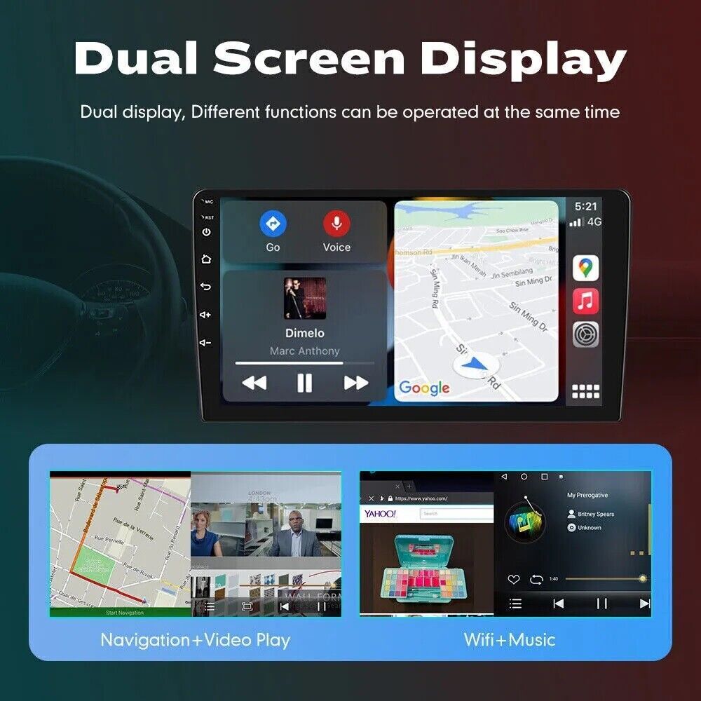 Android 14 Car Radio Stereo Carplay RDS For Nissan Versa Sedan 2015-2019 4G+64GB