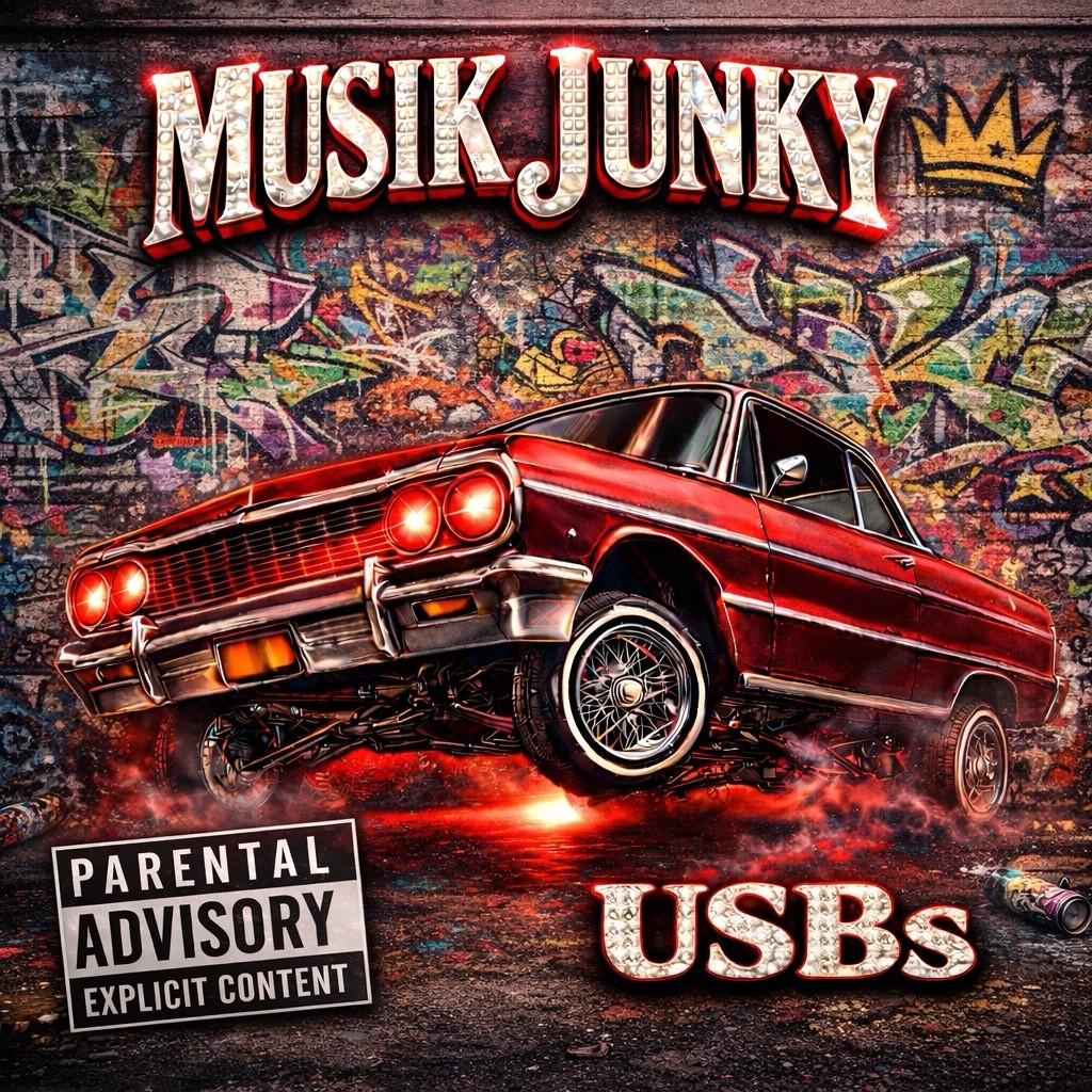 64gb USB With Over 1000 Mp4 Videos, Rap Hiphop Car Audio