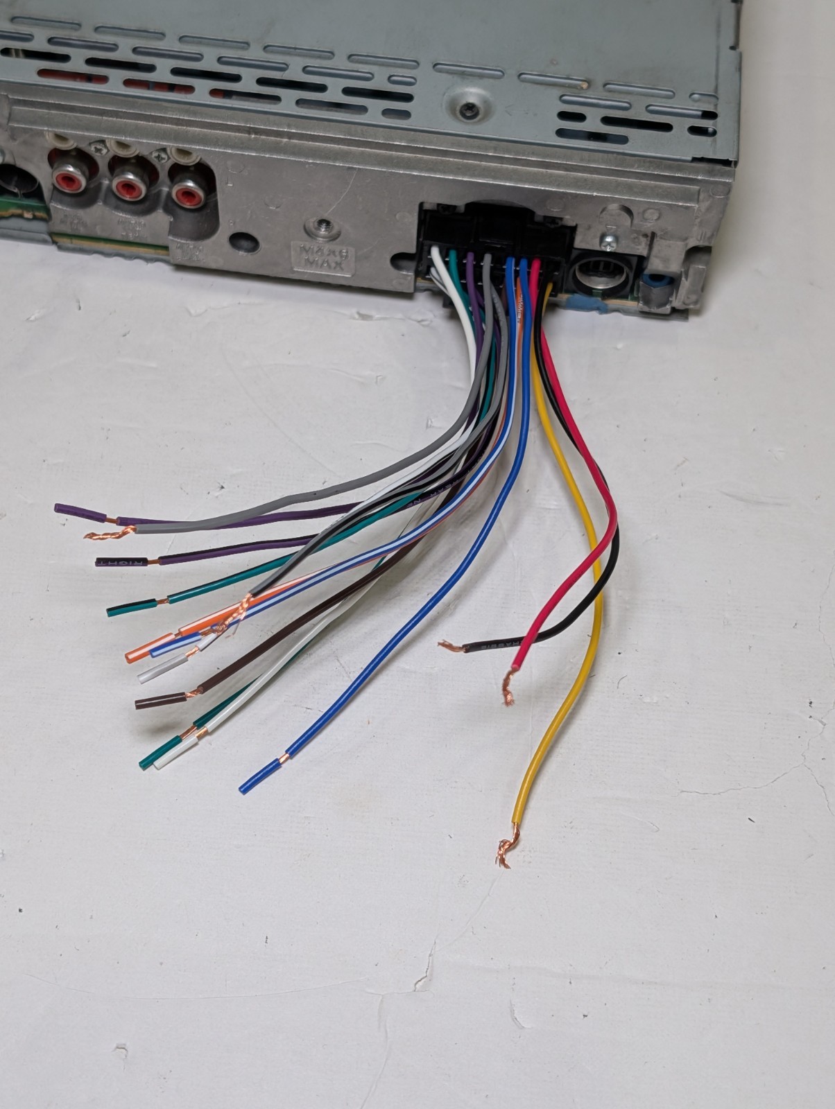 Sony Xplod CDX-GT705DX Car Stereo CD MP3 WMA Player Drive SHX X-DSP – For Parts