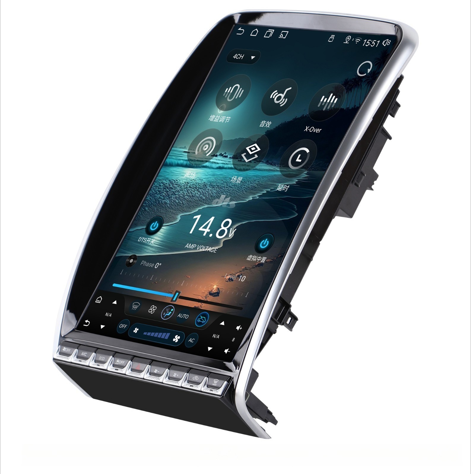 For Dodge Durango 2014-2020 14.5″ Android Car Radio Stereo AHD GPS Navi Carplay