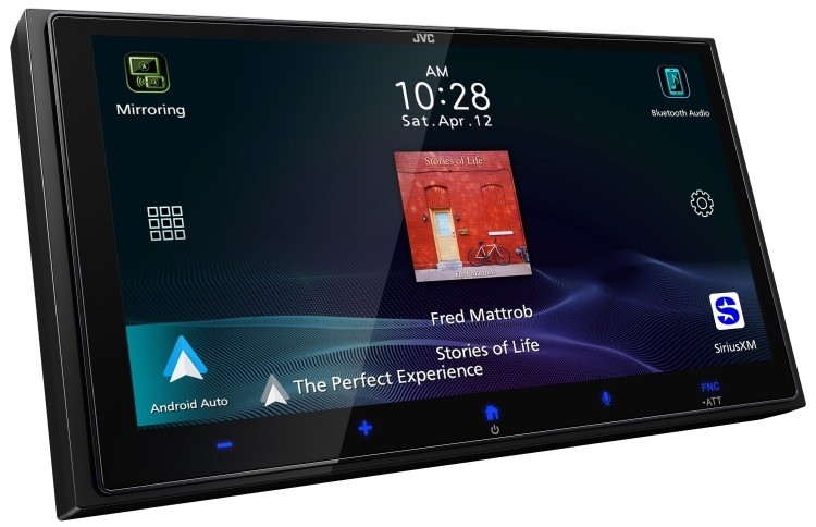 JVC KW-M795BW / 6.9″ HD TOUCHSCREEN CAR RADIO W/CARPLAY & ANDROID AUTO, BT, SXM