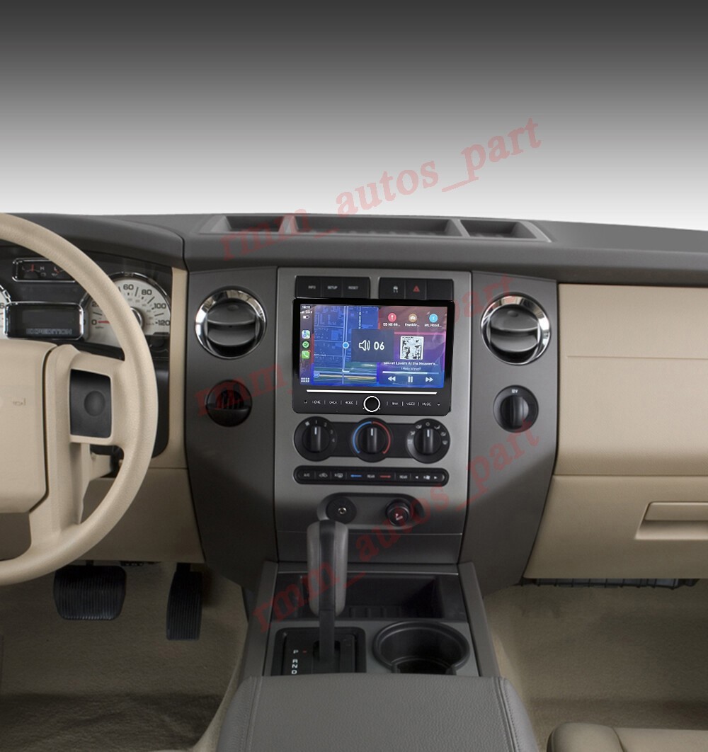 For 2007-2014 Ford Expedition GPS BT Radio w/ Camera Car Stereo Android CarPlay
