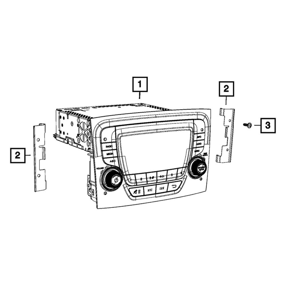 Mopar Multi Media Radio