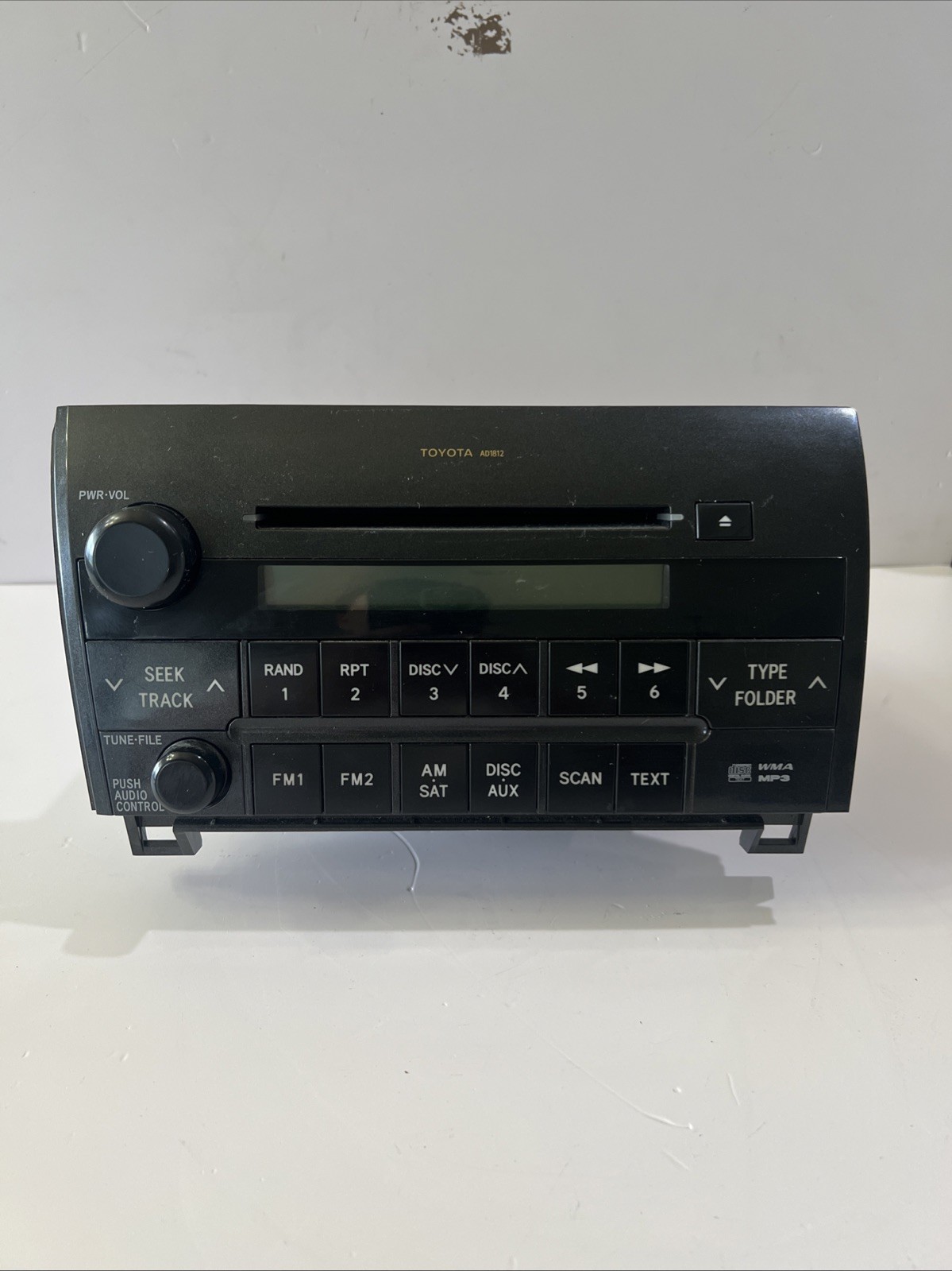 2007-2013 Toyota Tundra OEM AM/FM Radio Tuner CD 86120-0C270 AD1812 Tested