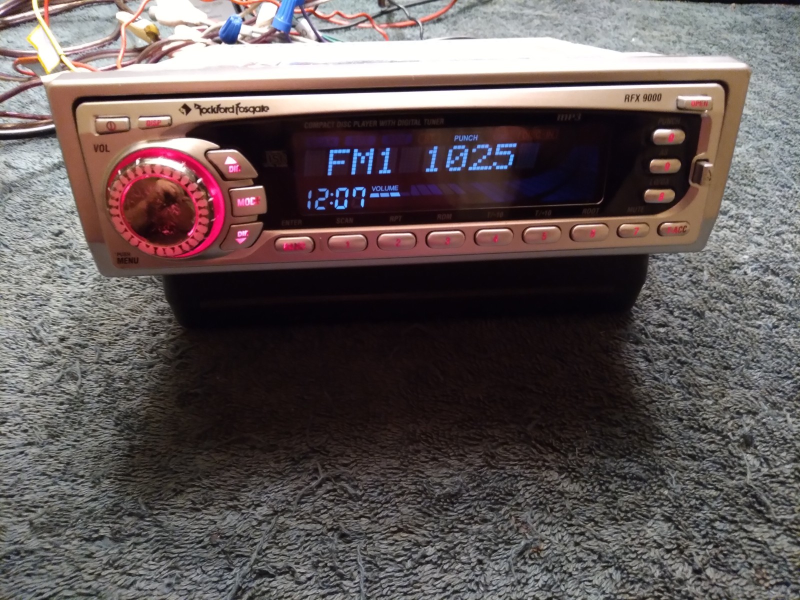 “Old School” Rockford Fosgate, RFX9000, CD/MP3/ Receiver,