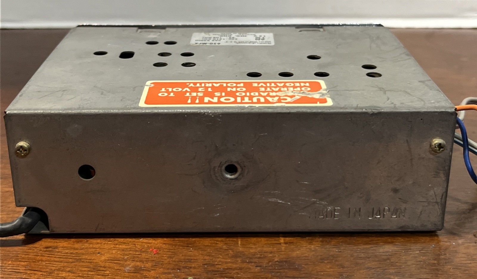 Old VTG BOMAN Astrosonix Astro Line 650MPX Shaft Knob Car Radio Stereo Audio. BR