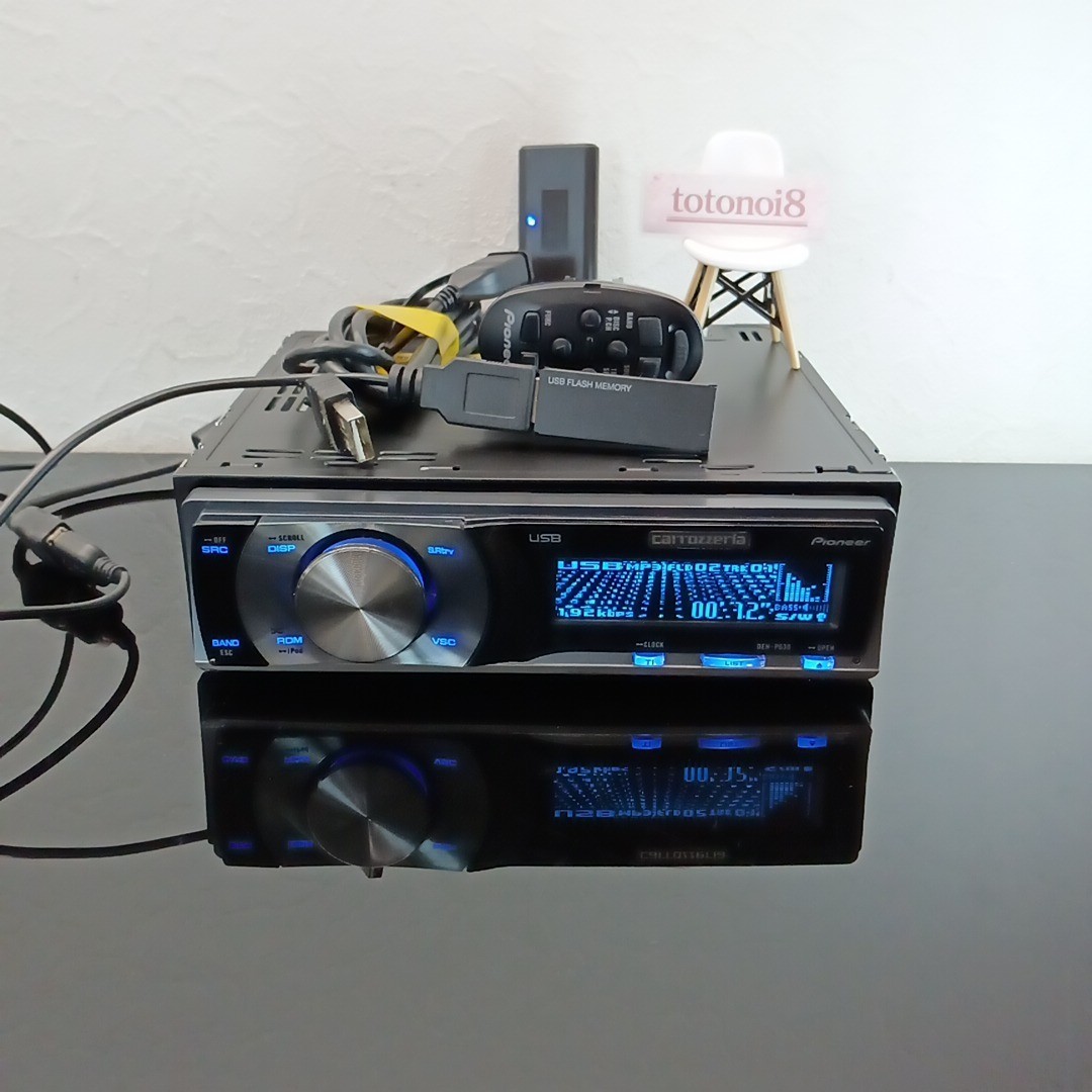 Pioneer Carrozzeria DEH-P630｜CD/USB Car Audio EQ w/ Remote｜Operation Confirmed