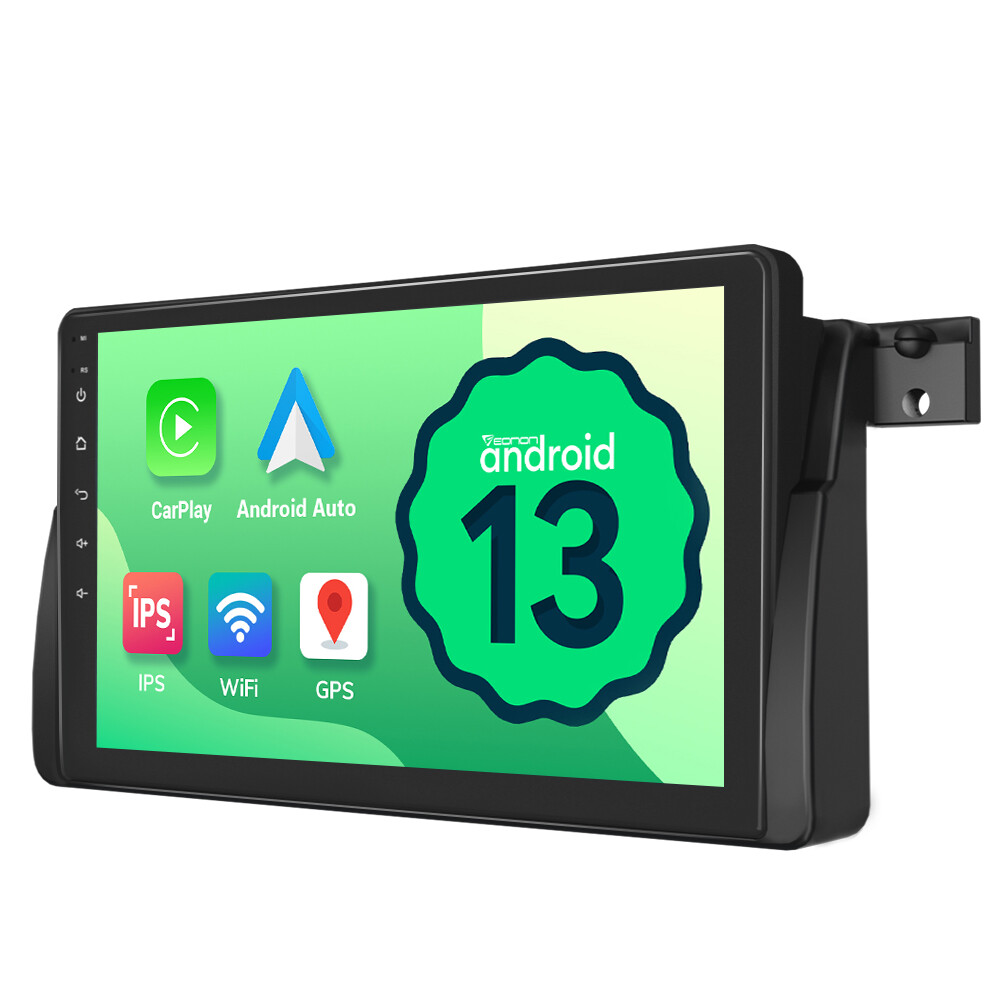 Eonon E46A13 9″ Android 13 Auto Car Play Stereo Radio GPS Navi Touch For BMW E46