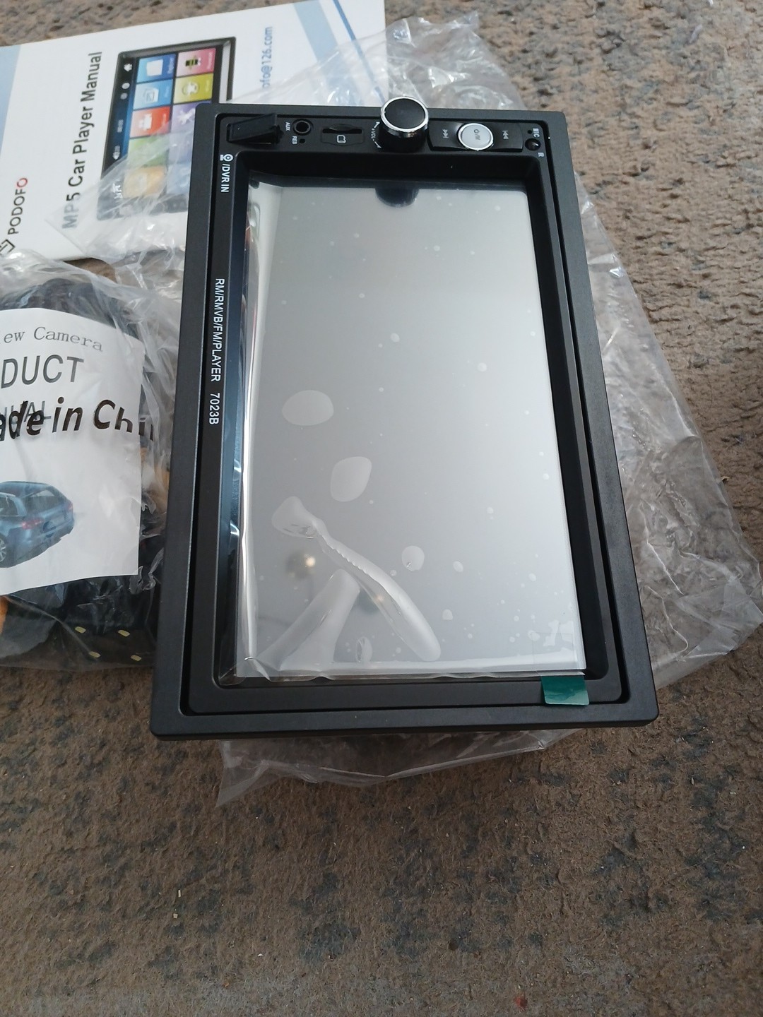 PODOFO CAR MP5 PLAYER