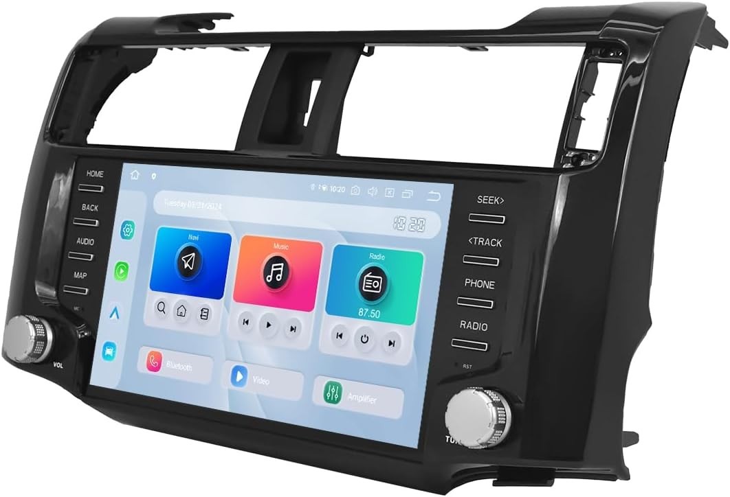 Dasaita 9″ Car Radio for Toyota 4Runner 2010-2023 BT WiFi CarPlay GPS DTS 256GB
