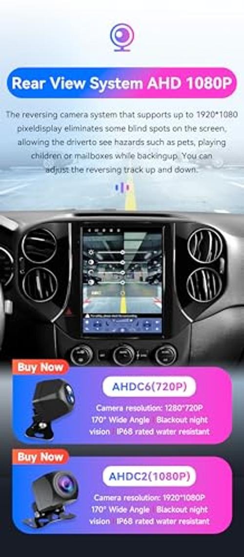 Android 14 Car Stereo for VW Tiguan 1NF (2007-2016), 8Core 4G+64G GPS