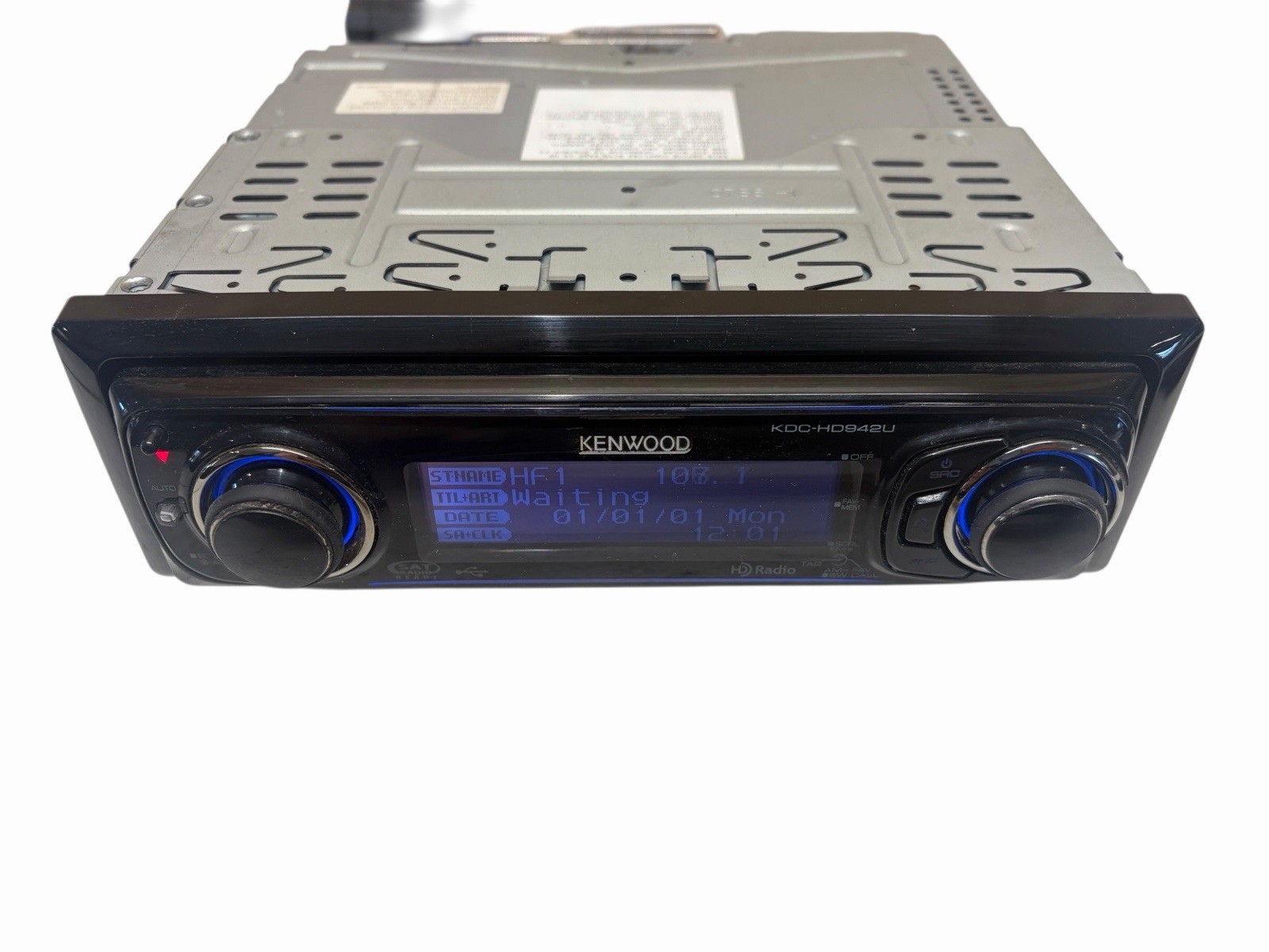 KENWOOD KDC-HD942U Audiophile CD PLAYER HD Built-In SAT USB AUX W Remote