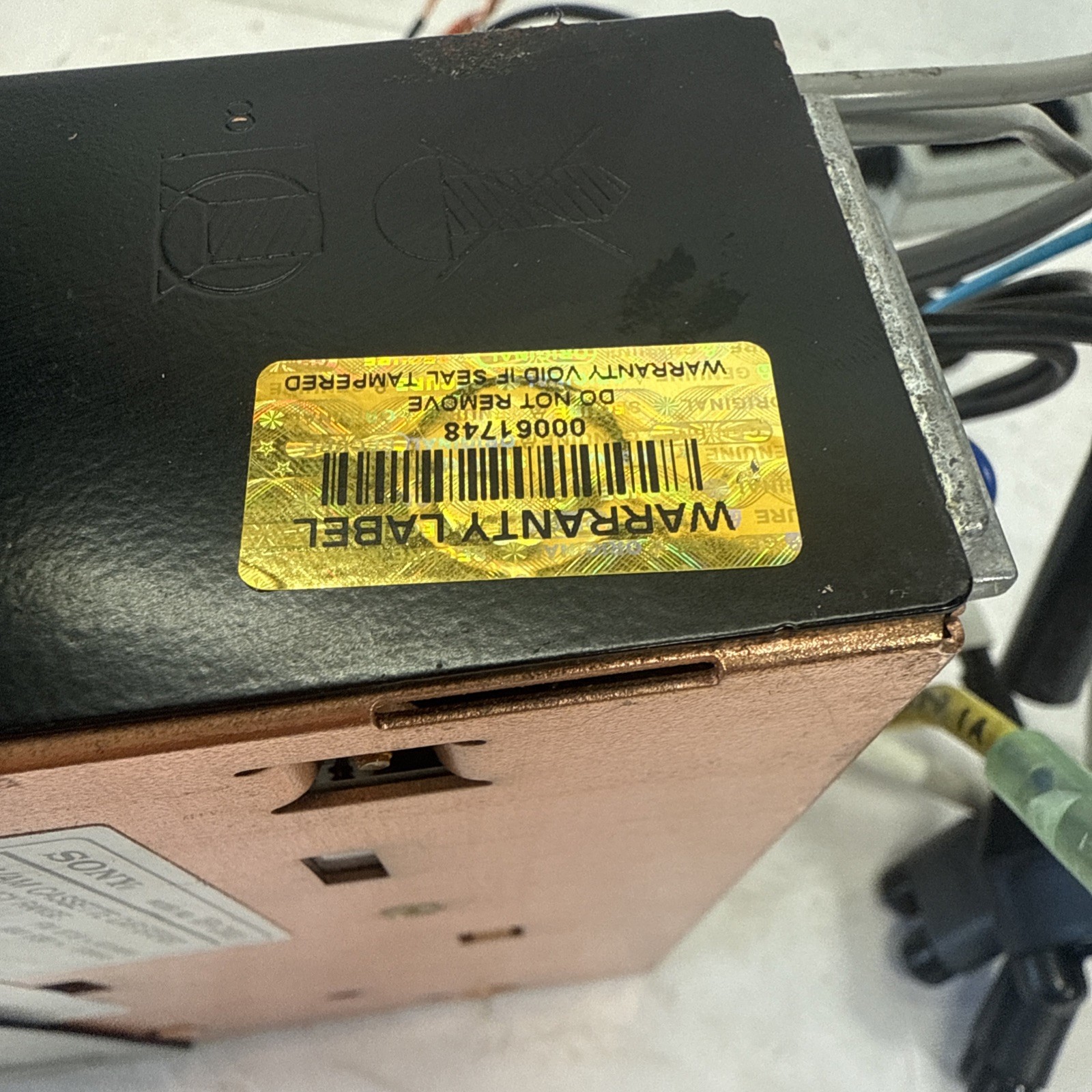 (FOR PARTS) SONY XR-C900 FM/AM Cassette Old School Copper Chassis Head Unit