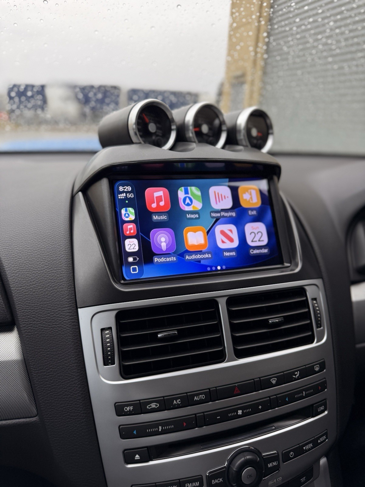 COMBO DEAL— FG MK1/MK2 | SatNav +GPS —Wireless CarPlay | Triple Gauge Pod/Fascia