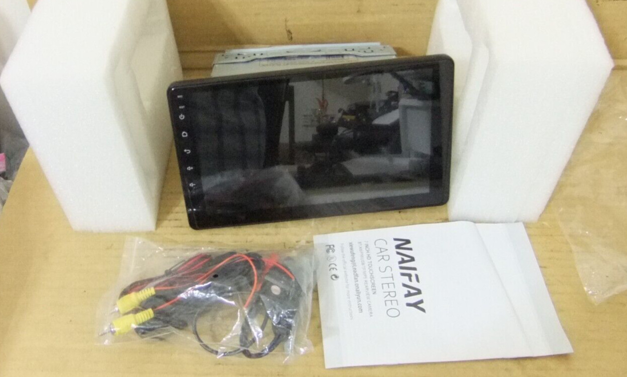Naifay 7 Inch Car Stereo HD Touchscreen BT/AM/FM/USB/MP5