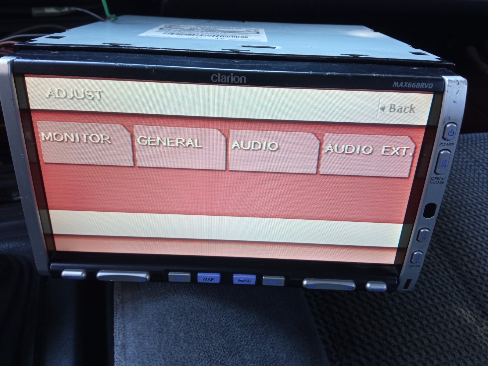 Clarion Max668rvd Max 668 Rvd Car Radio