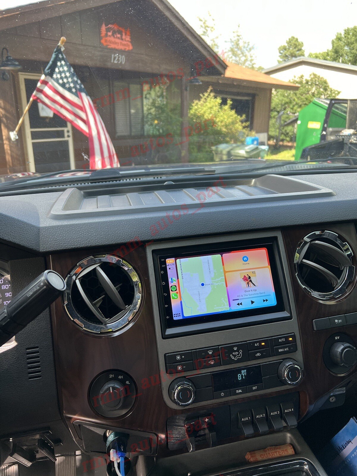 7″ Android 14 Stereo Radio GPS Head Unit 4+64G For Ford F-Series Super Duty