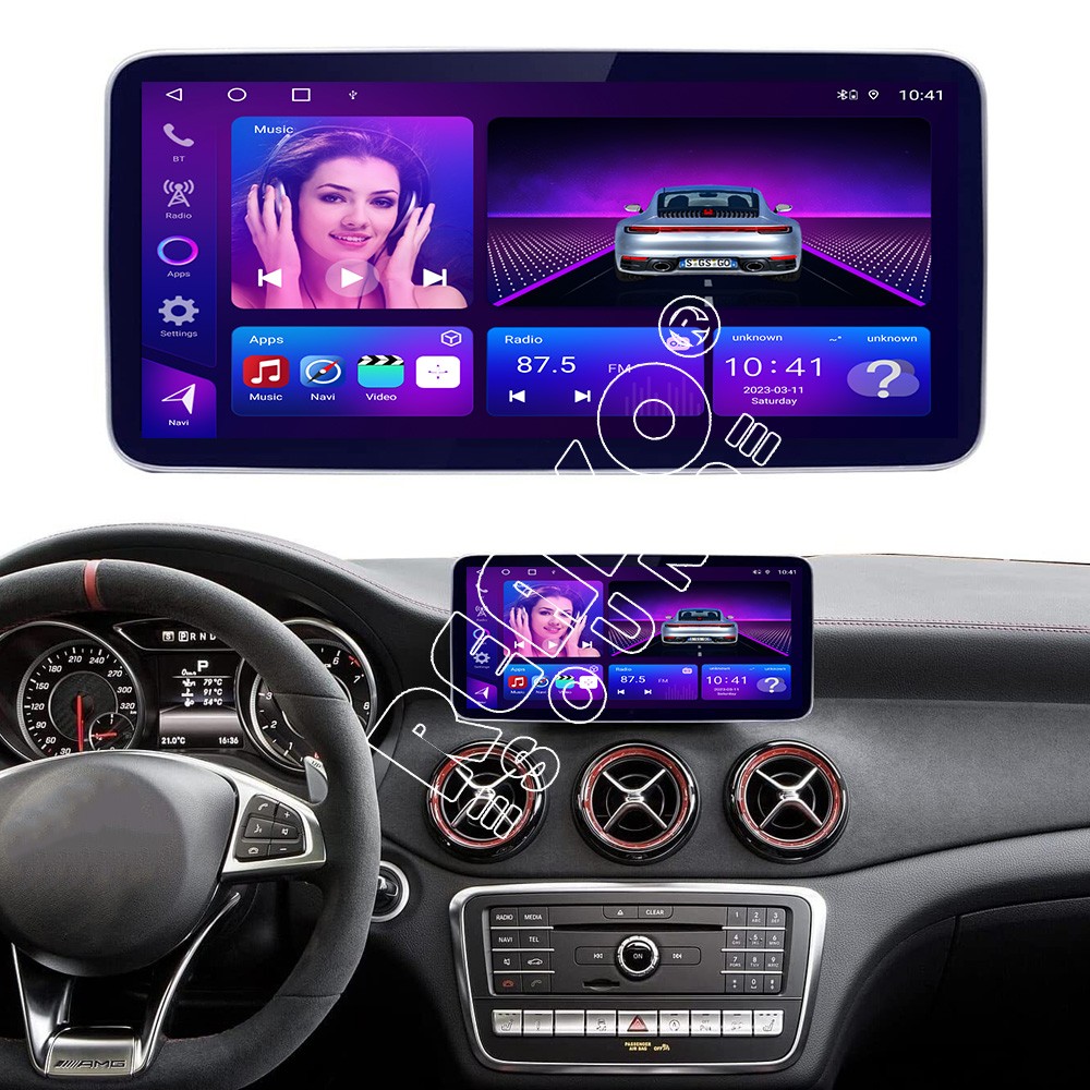 Android Apple Carplay GPS WiFi 10.1″ Double 2Din Touch Screen Car Stereo Radio