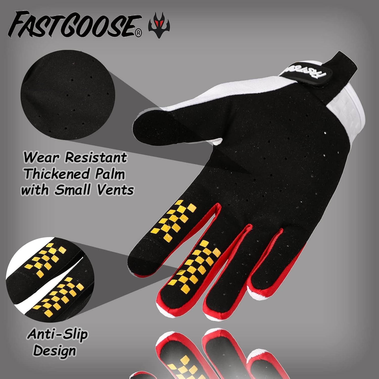 Dirt Bike Motorcycle Gloves Motocross Off Road Racing ATV Motorbike Gloves