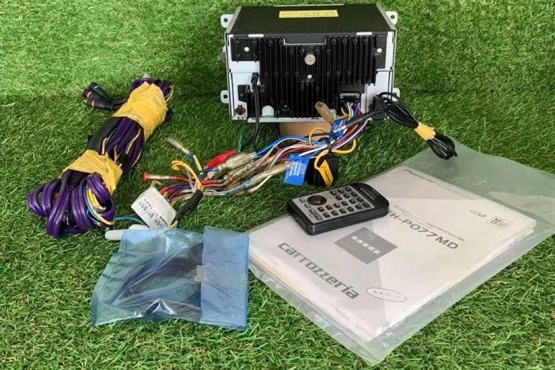[Rare] Carrozzeria FH-P077MD Comes with remote control and instruction manual.