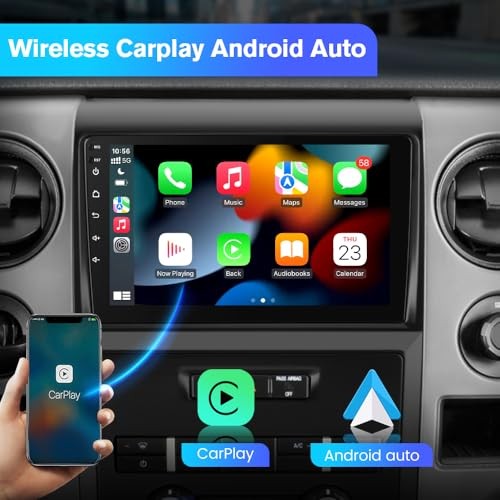 9 Inch Android 13 Car Stereo Ford F150 2009-2012 4GB 64GB