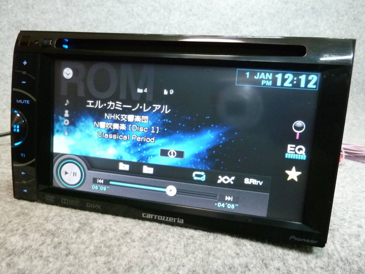 Pioneer Carrozzeria FH-780DVD Double Din Car Deck Audio CD DVD Working Confirmed