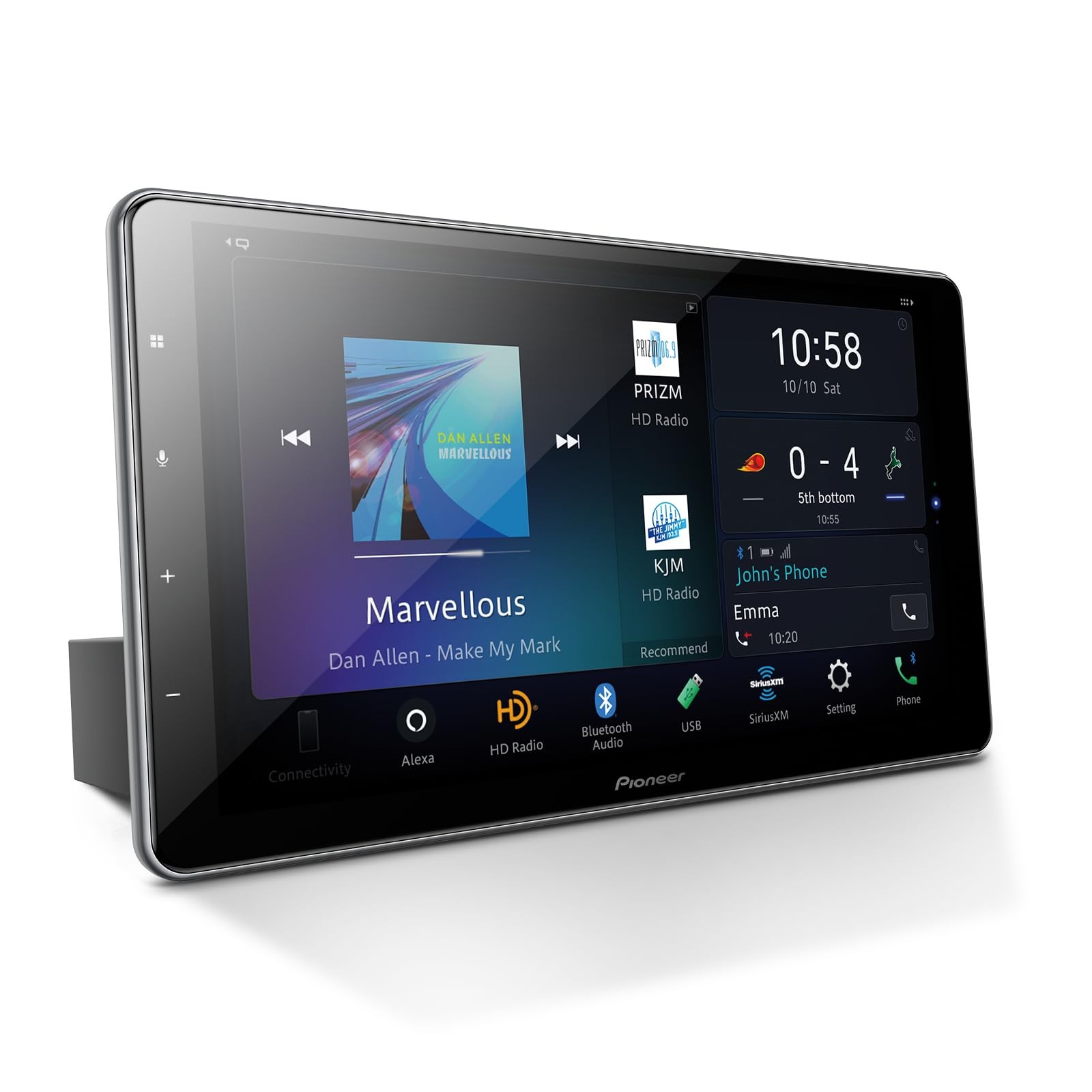 Pioneer DMH-WT8600NEX 10.1″ Capacitive HD Screen, Floating Display – Wireless &