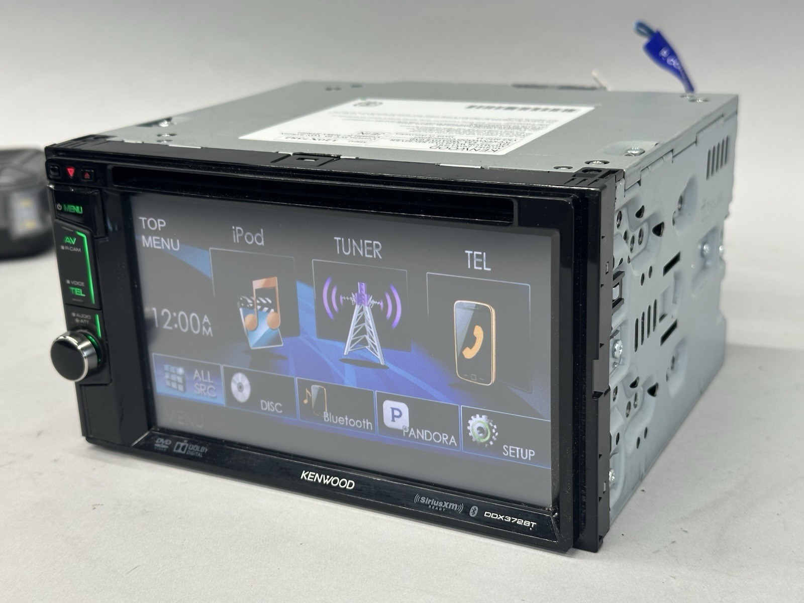 Kenwood DDX372BT 6.2″ 2 DIN Touchscreen AM/FM Tuner DVD CD Receiver Bluetooth