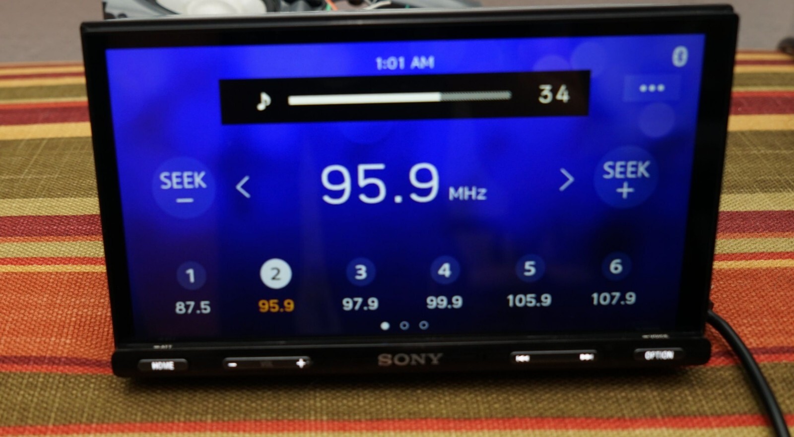 Sony XAV-AX5600 AV Receiver Bluetooth Car Audio Apple Android Play Radio