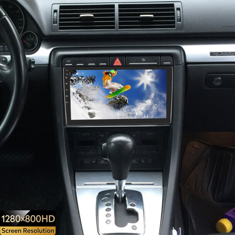 Apple CarPlay Car Stereo Radio GPS Navi Wifi For Audi A4 2000-2009 Android 12.0