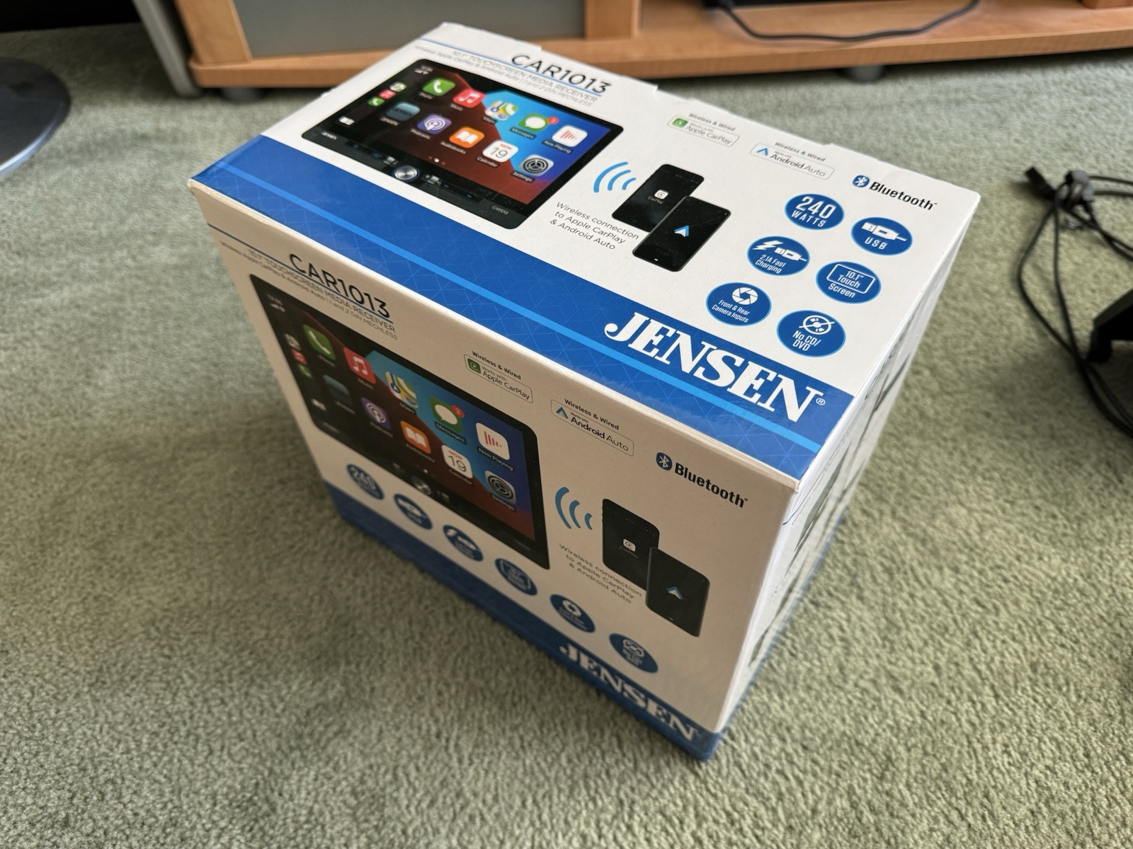 Jensen CAR1013 Floating Screen Digital Multimedia Receiver