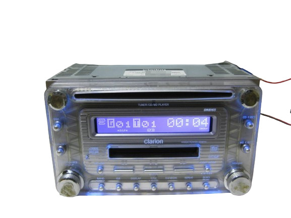 Clarion DMB165 Car Stereo CD MD Player Good