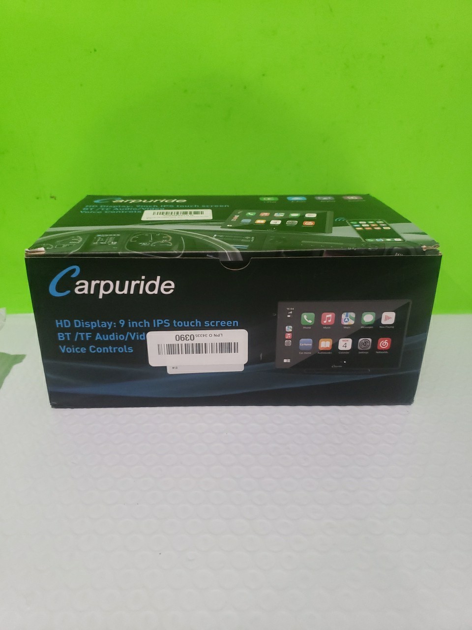 CARPURIDE C98 Wireless 9’’ Apple Carplay Android Auto GPS Navigation C Open Box