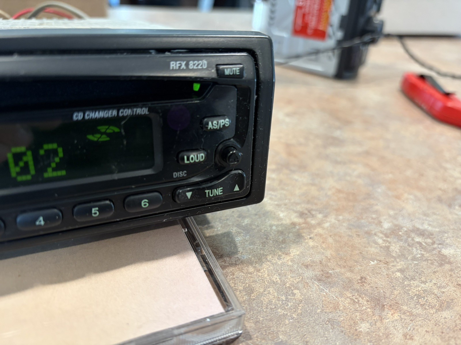Rockford Fosgate RFX-8220 CD Changer Controller CD Receiver Radio Old School