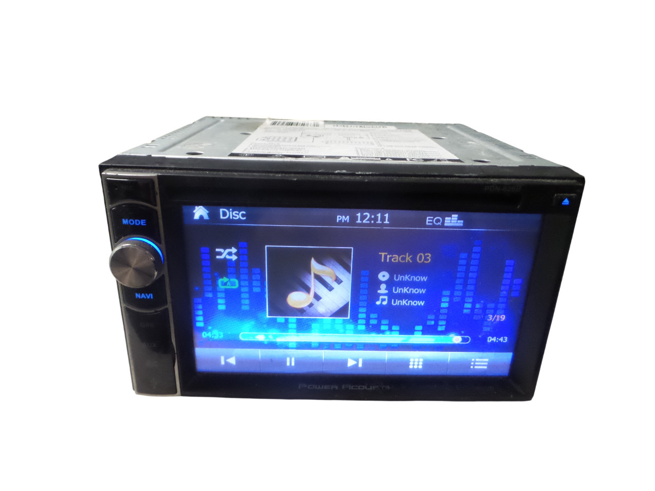 Power Acoustik Aftermarket Radio Stereo Control Audio pdn-626b