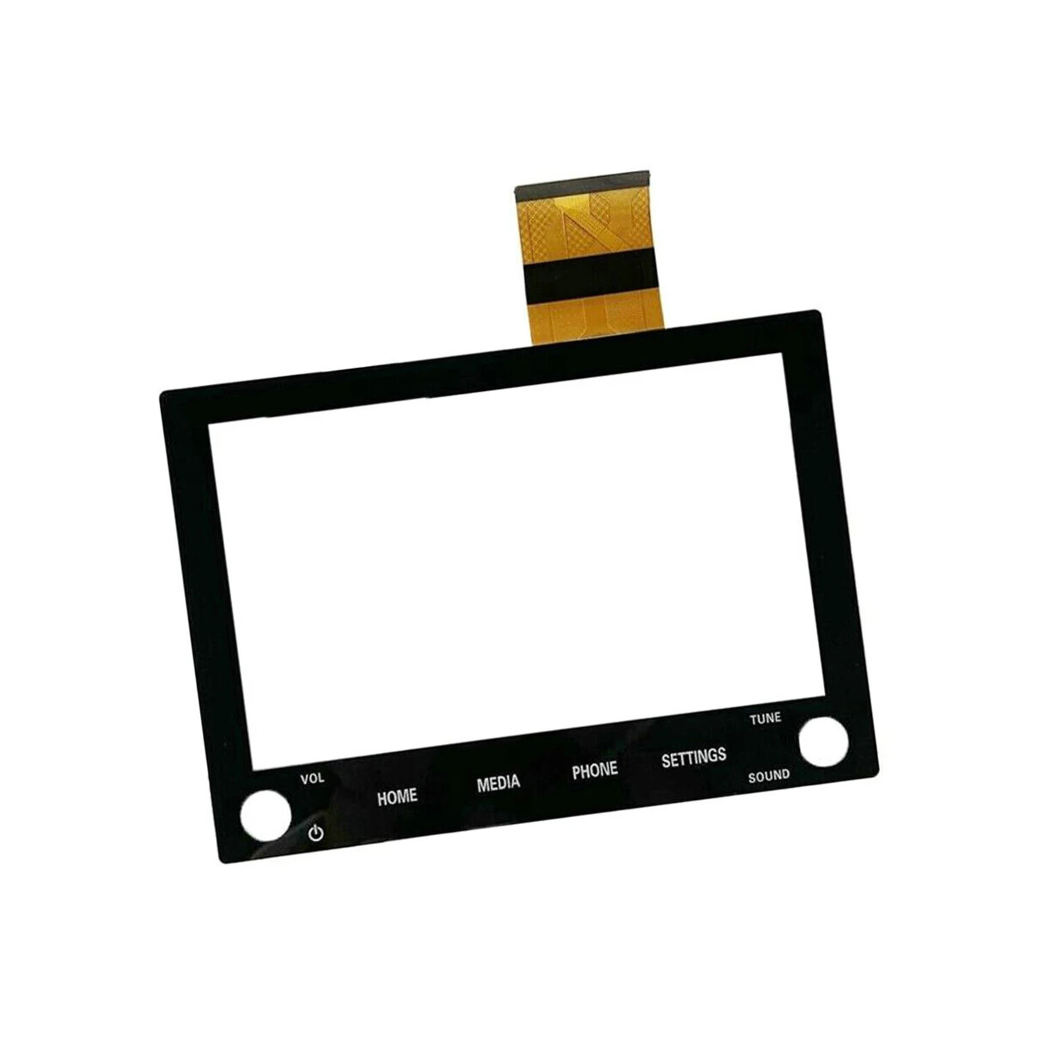 8Inch Touch Screen Glass Digitizer Radio2Knobs For Mitsubishi Outlander2019-2022