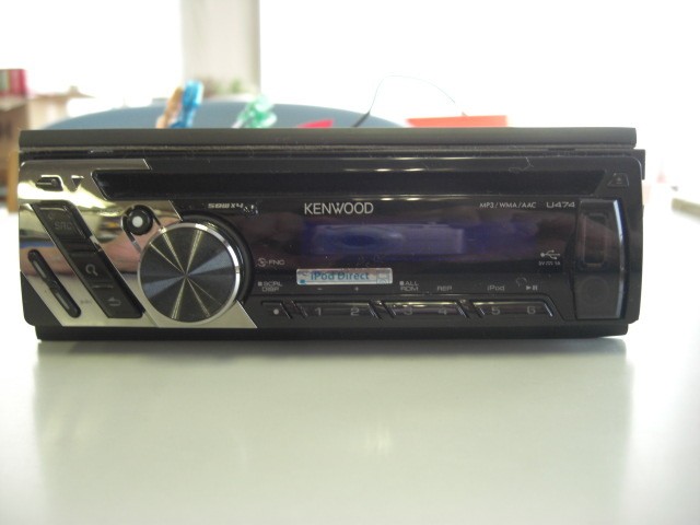 Kenwood U474 CD Tuner AM FM Receiver Near Mint JAPAN