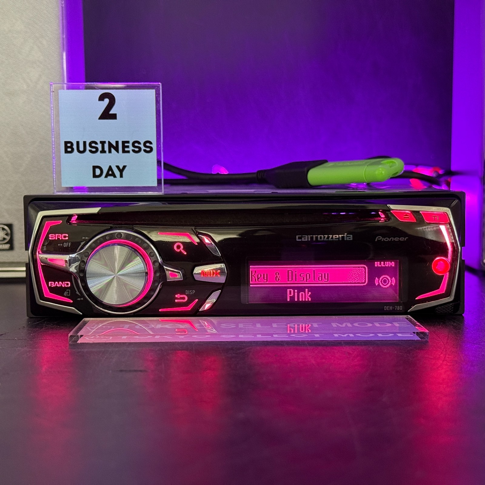 Pioneer Carrozzeria DEH-780 1Din Car Audio USB CD Player JDM Tested In Stock