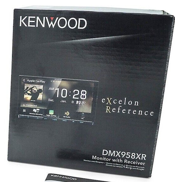 Kenwood DMX958XR Wireless Apple CarPlay Android Auto Multimedia HD Radio XM HDMI
