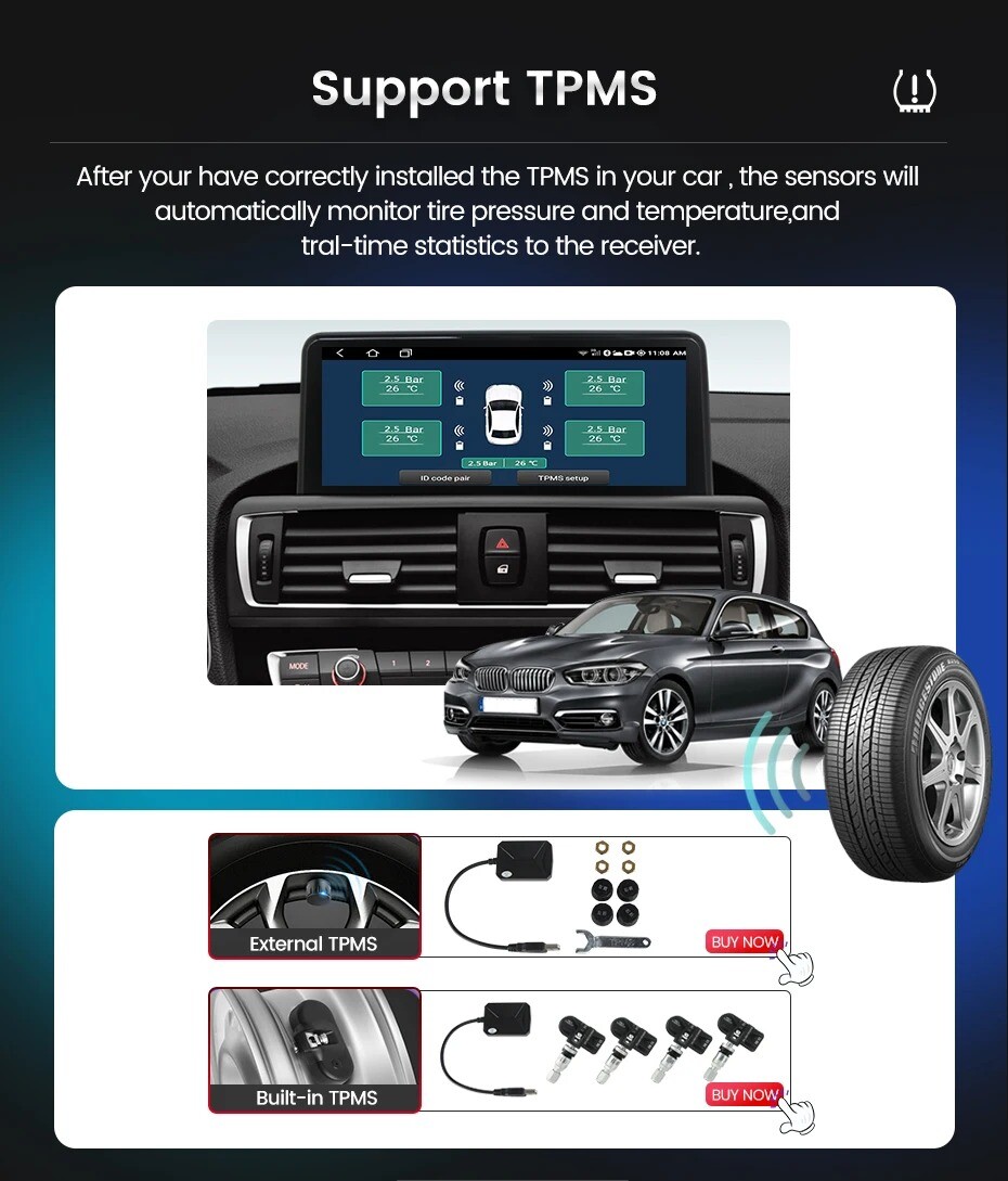 8.8inch For BMW 3/5 Series E60 E90 CIC Android 13 Car Stereo Radio GPS Carplay