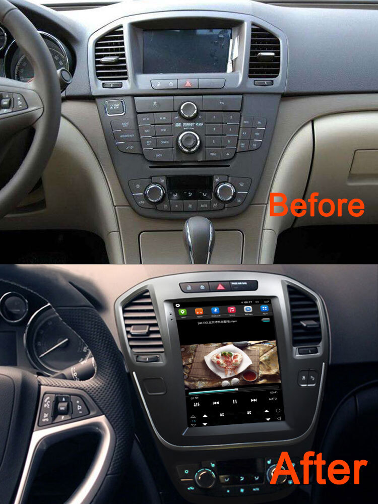 9.7 inch Android Car Radio for Buick Regal 2009-2013 Multimedia Video 8G+128G