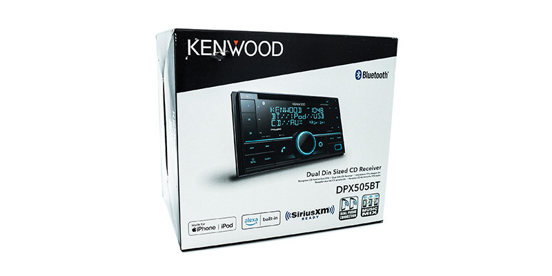 Kenwood DPX505BT 2DIN CD Receiver with Bluetooth Non-Touch Screen