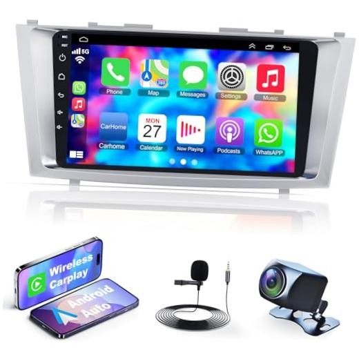 4GB+64GB Car Radio for Toyọta Caṃry 2006-2011,9 Inch IPS For Camry 06-11