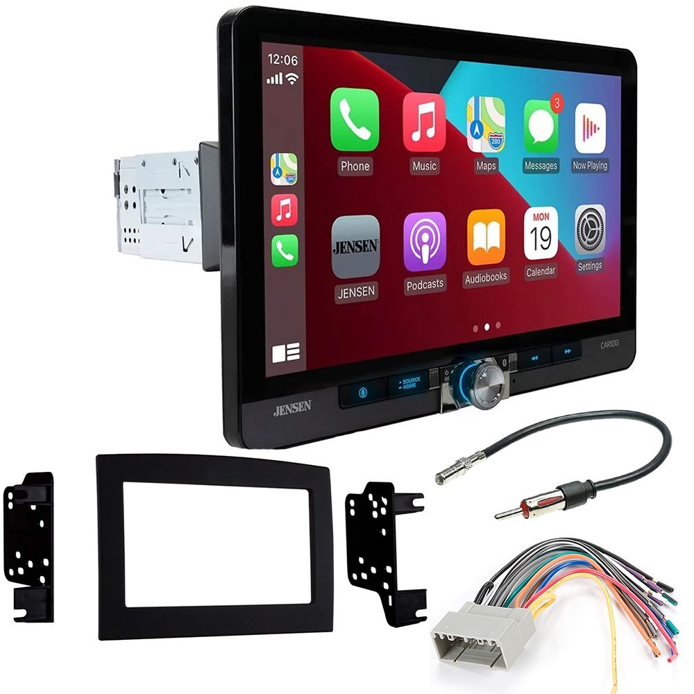Jensen CAR1013 10″ Screen Apple Carplay Car Receiver For 2006-2008 Dodge RAM