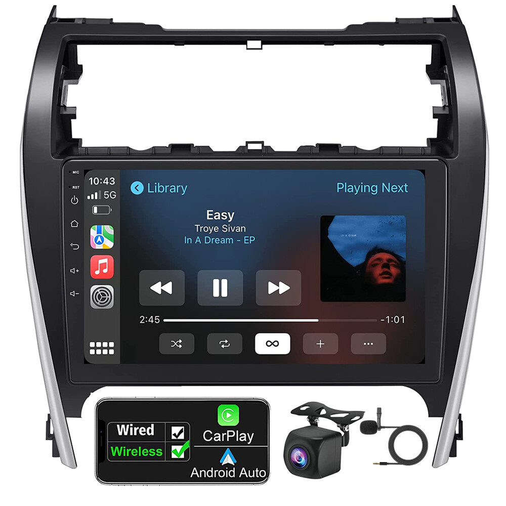 Support JBL For 2012-2014 Toyota Camry Radio Car Carplay Android GPS Navigation