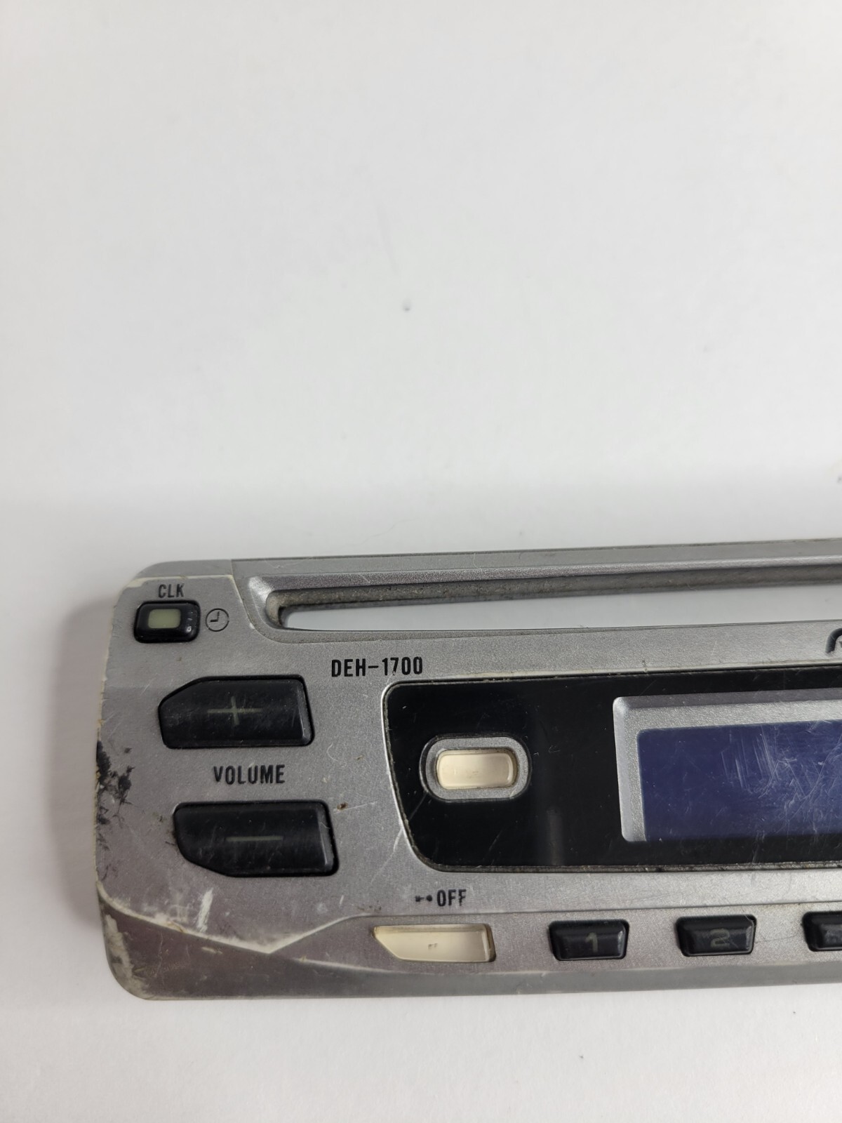 Pioneer DEH-1700 AM/FM CD Car Stereo Faceplate Only (See Photos)