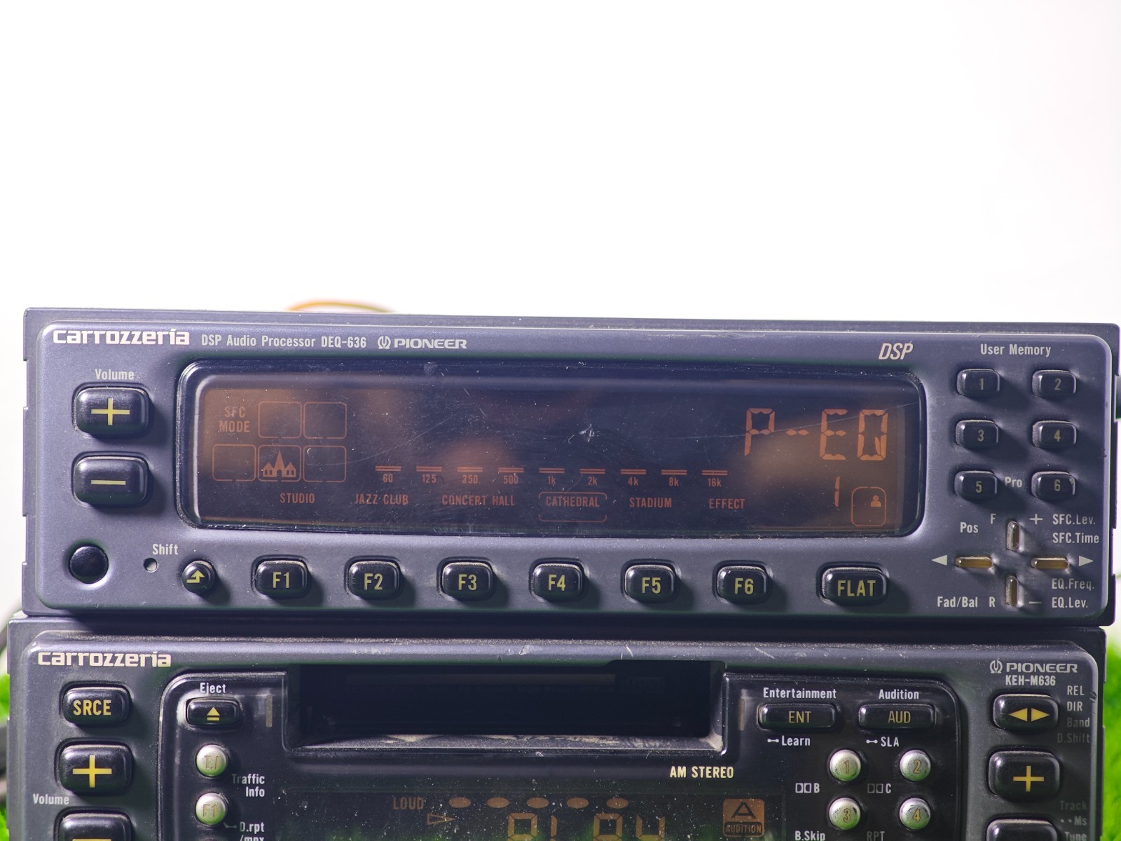 Pioneer Carrozzeria DEQ-636 DSP Equalizer KEH-M636 Cassette Car Stereo Radio JDM