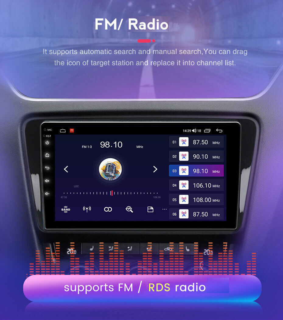 For 2003-2009 Toyota 4Runner Apple Carplay Radio Android 12.0 GPS Navi WiFi RDS